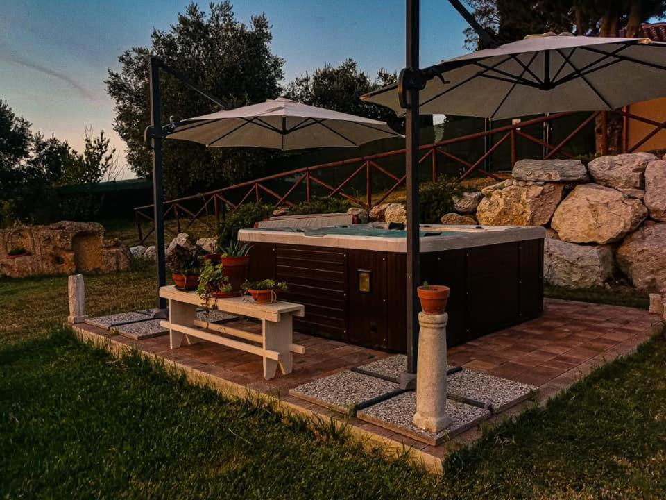 Вилла Agriturismo La Contea Senigallia San Gaudenzio Экстерьер фото