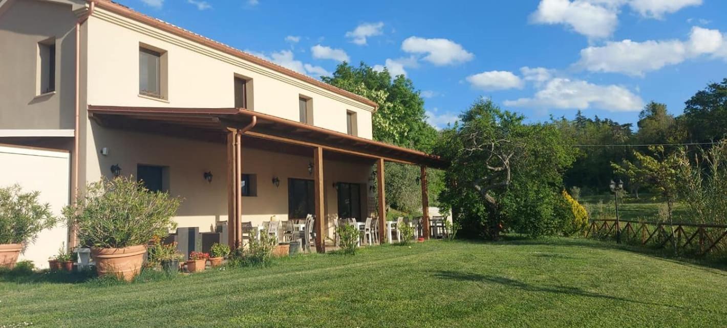Вилла Agriturismo La Contea Senigallia San Gaudenzio Экстерьер фото